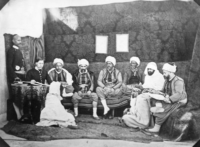 Tribunal of Conciliation of Different Races at the Bureau Arabe by Jacques Antoine Moulin